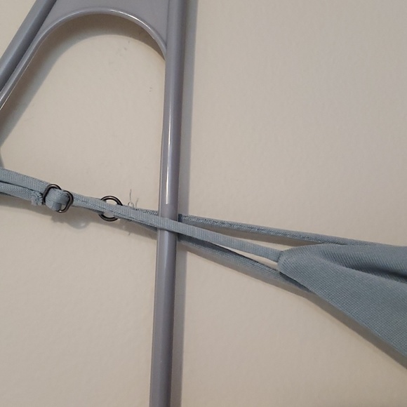 Silence and Noise bluish green spaghetti strap Romper - Picture 3 of 10